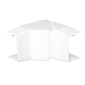 Ângulo interior variável para calha 40x40mm branco - Efapel 13022ABR