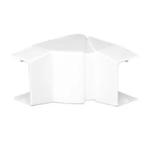 Ângulo interior variável para calha 40x16mm branca - Efapel 10062ABR