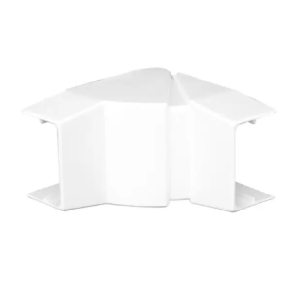 Ângulo interior variável para calha 80x40mm branco - Efapel 13052ABR