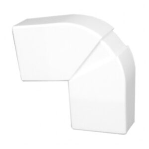 Ângulo exterior variável para calha 40x40mm branco - Efapel 13026ABR