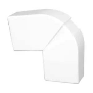 Ângulo plano variável para calha 40x16mm branco - Efapel 10063ABR
