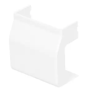 Adaptador lateral Série 3700 para calha 40x16mm branco - Efapel 10067ABR