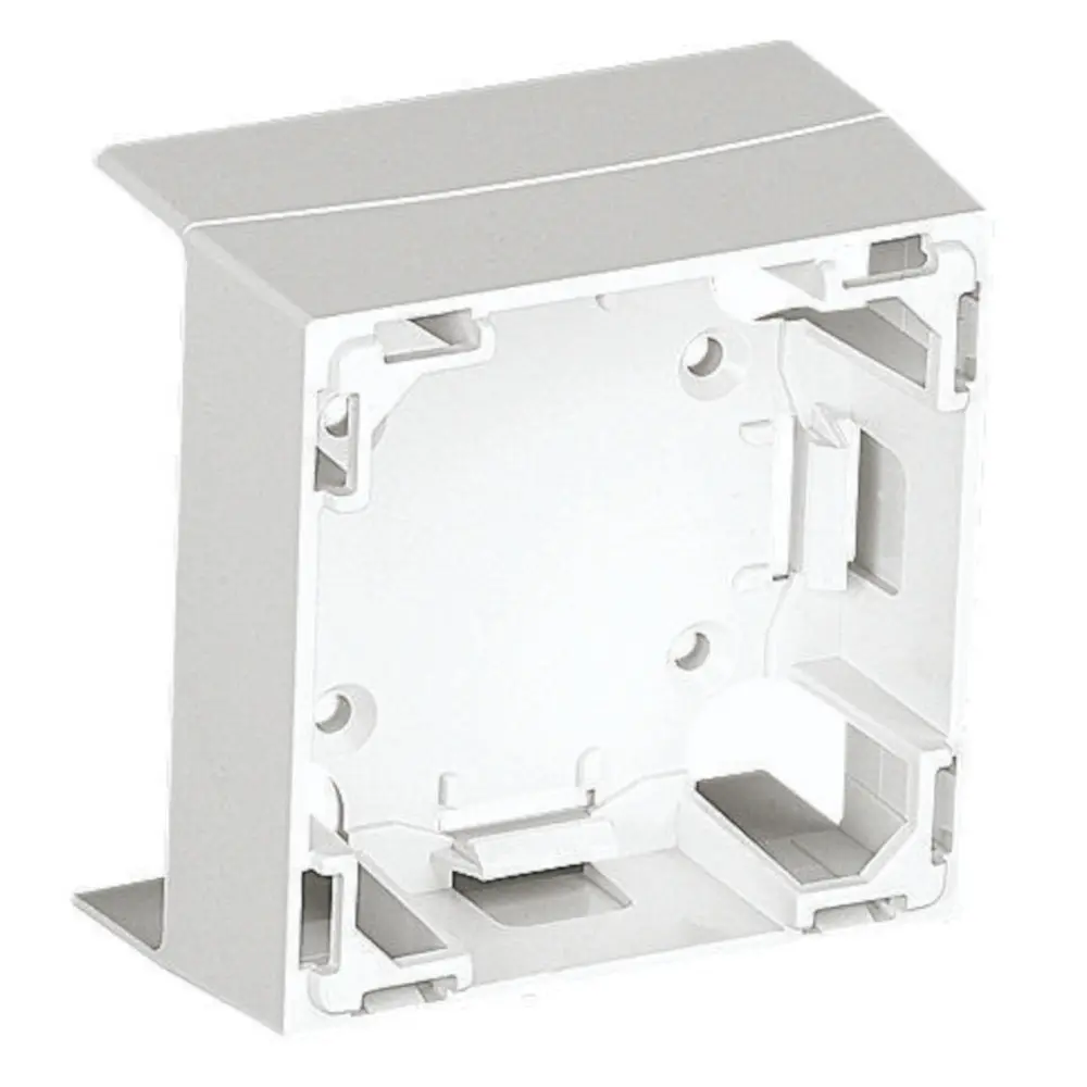 Adaptador frontal Série 47 para calha 60x16mm branco - Efapel 10079ABR