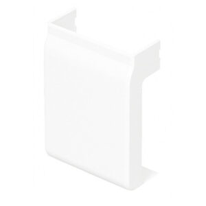 Adaptador lateral Série 3700 para calha 75x20mm branco - Efapel 10147ABR