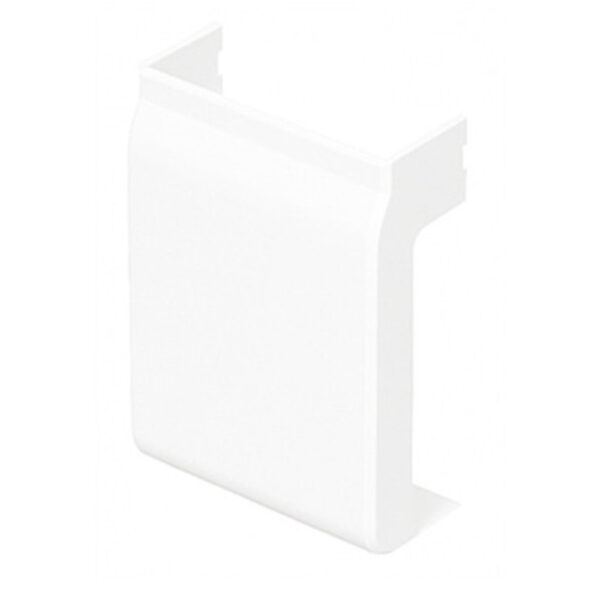 Adaptador lateral Série 3700 para calha 75x20mm branco - Efapel 10147ABR