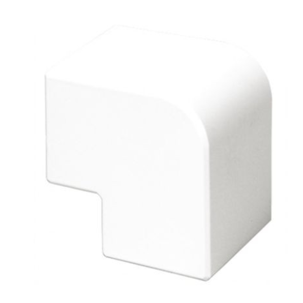 Ângulo plano para calha 60x60mm branco - Efapel 13043ABR