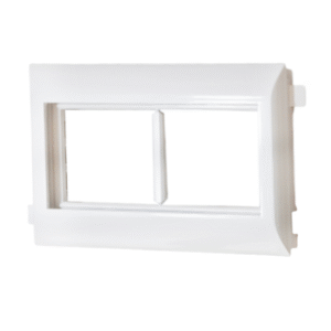 Adaptador duplo Q45 para calhas tampa L75 - Efapel 10952ABR