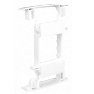 Adaptador modular Q45 tampas L45 - 2 módulos - branco - Efapel 10950ABR