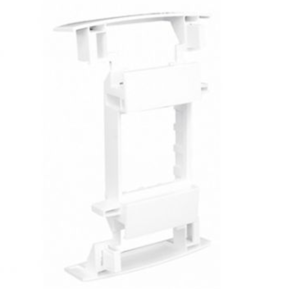 Adaptador modular Q45 tampas L45 - 2 módulos - branco - Efapel 10950ABR