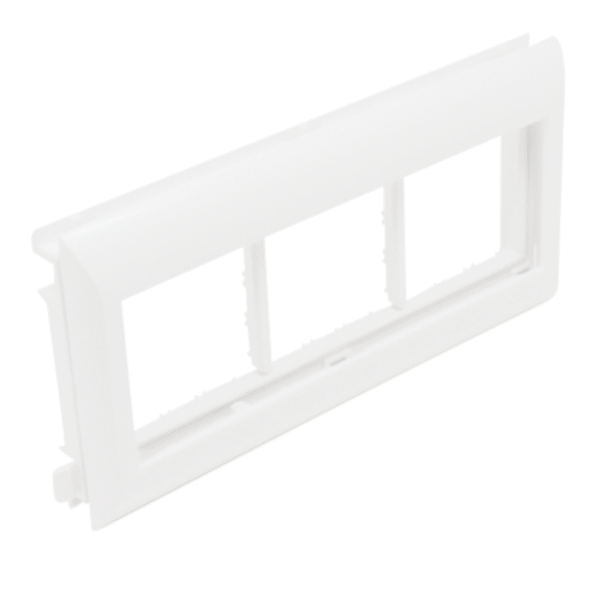 Adaptador triplo Q45 para calhas tampa L75 - Efapel 10954ABR