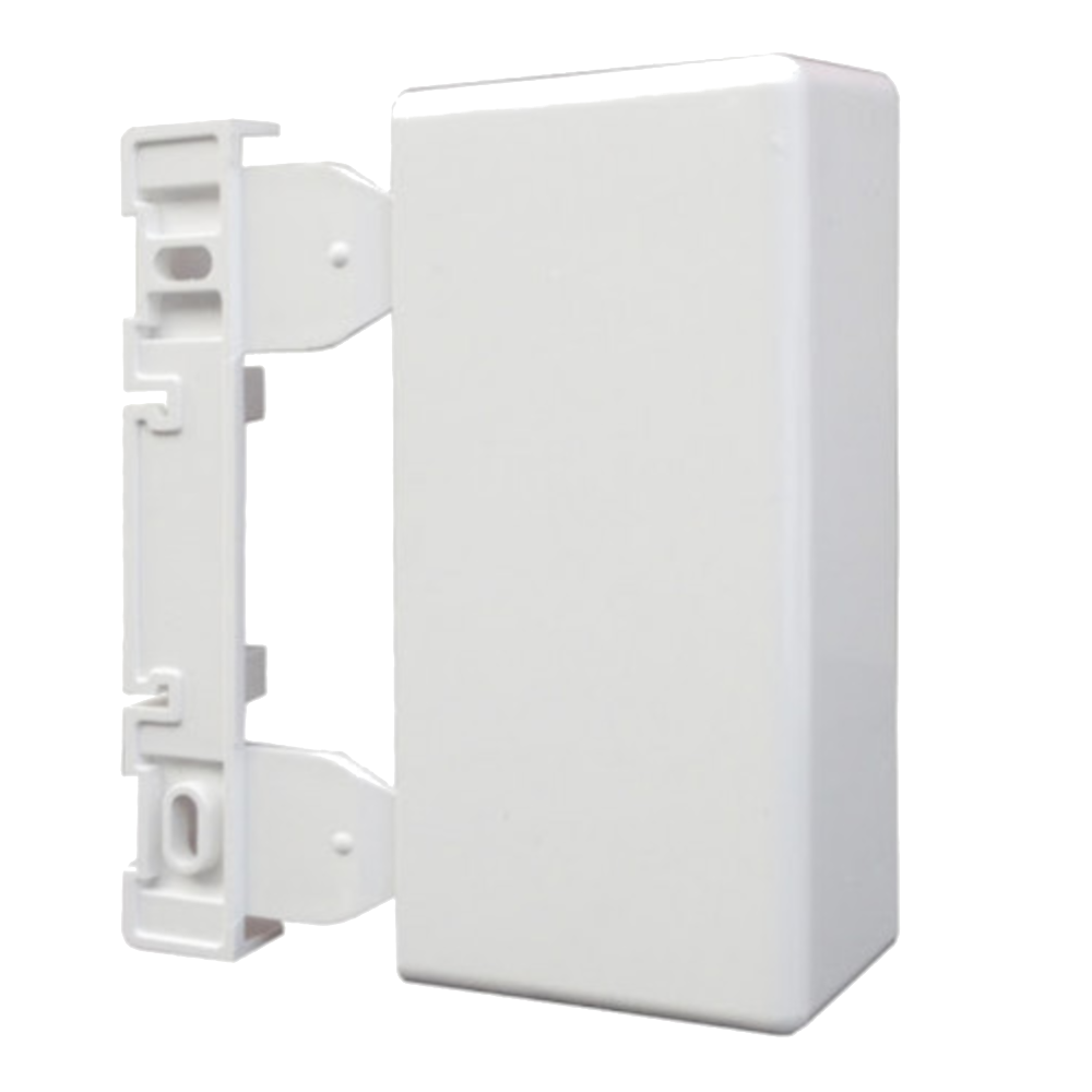 Topo para calha 90x50mm branco - Efapel 10185RBR