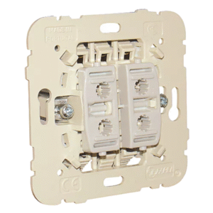 Comutador de escada duplo 10A 250V MEC21 - Efapel 21101