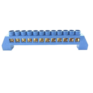 Barramento neutro isolado 12 ligações 10mm2 63A