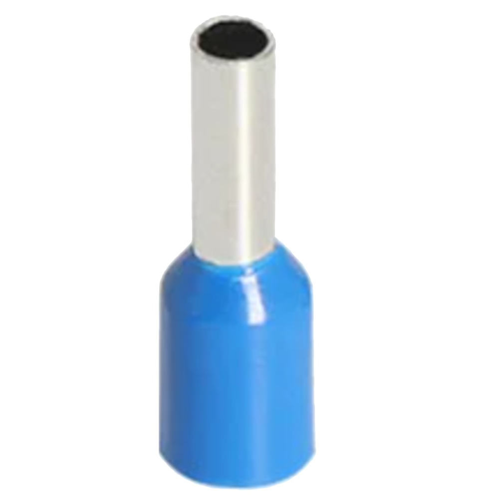 Terminal tubular isolado (ferrule) tipo E 25mm2 E25-16 [Pack 10 unidades]