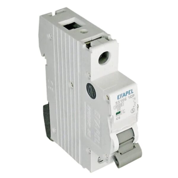 Disjuntor 55106 1CP 1P 4,5KA C 6A EFAPEL