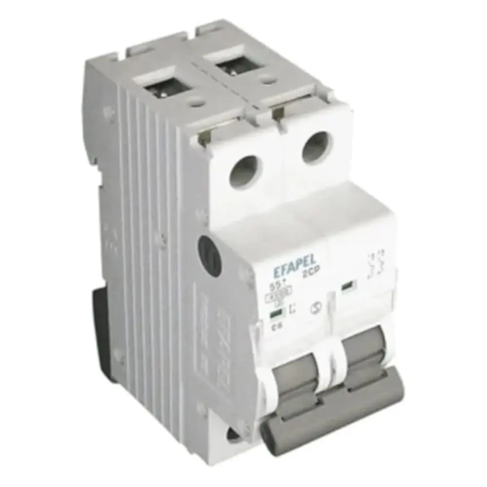 Disjuntor Efapel 55110 2CP – 2P, curva C, 10 A, 4,5 kA