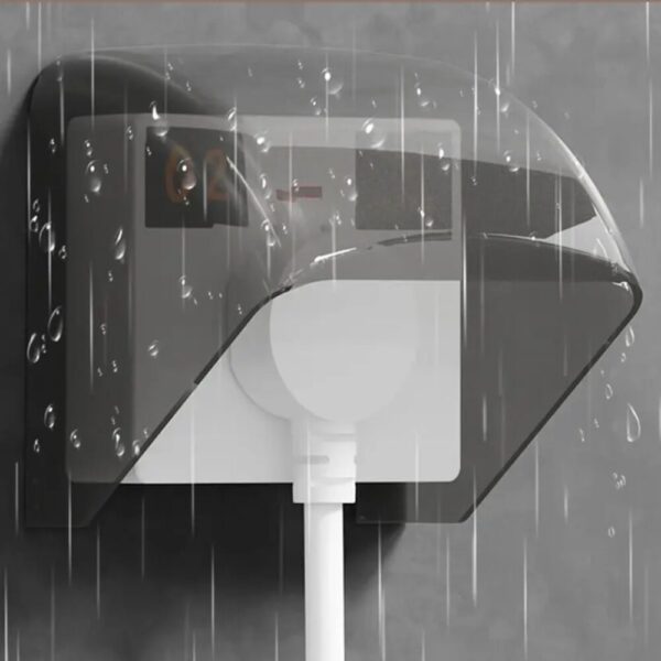 Capa protetora à prova chuva transparente - Image 2