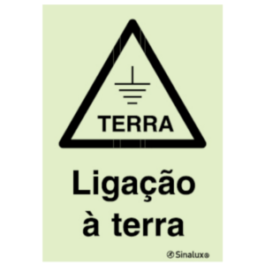 Sinal de perigo, ligação à terra - P 11 17