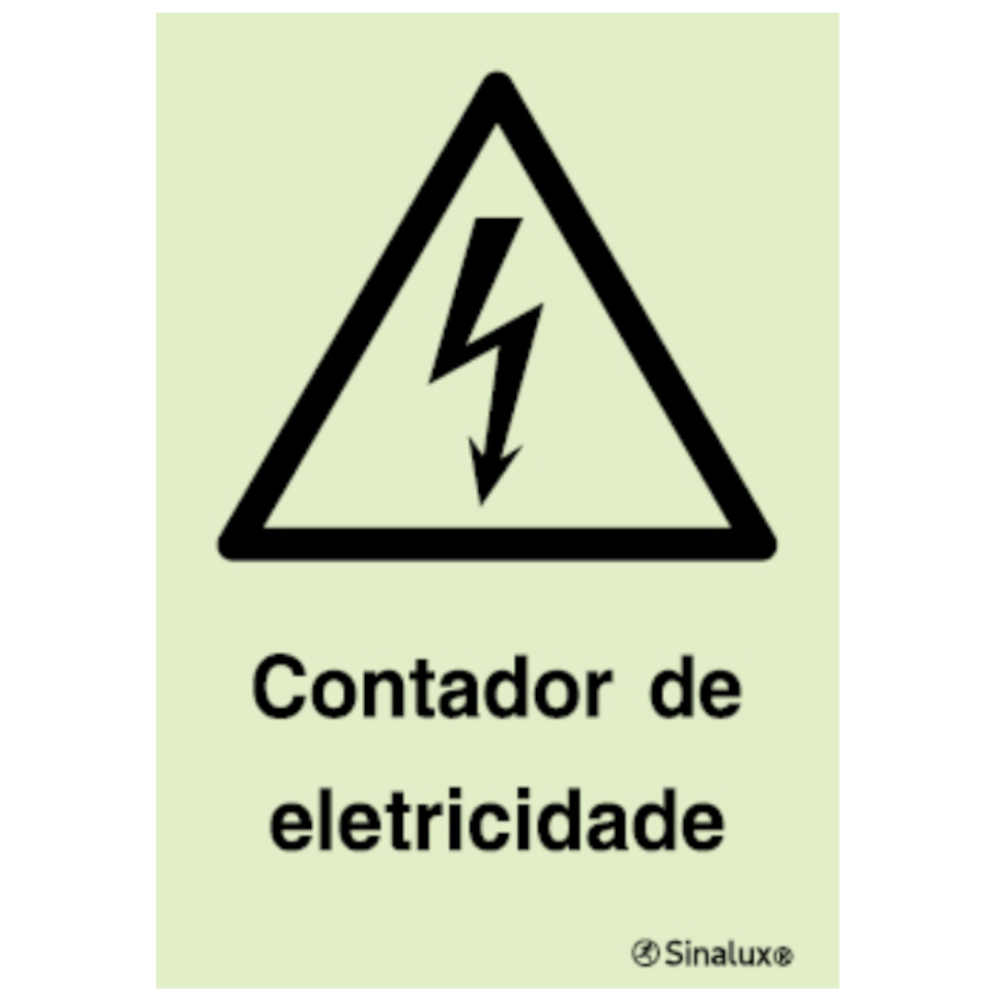 Sinal para condomínios, Contador de eletricidade - P 38 12