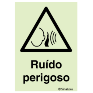 Sinal de perigo, ruído perigoso - P 12 27