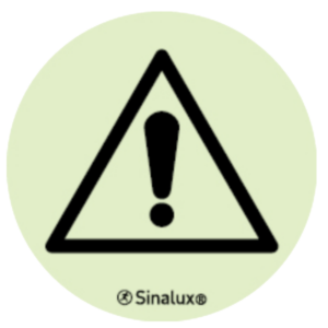 Etiqueta para equipamentos, perigos vários - P 20 33