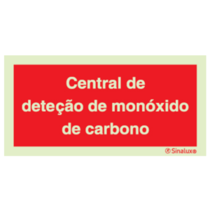 Sinal de central de deteção de monóxido de carbono - P 07 92