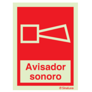 Sinal de avisador sonoro - P 05 60