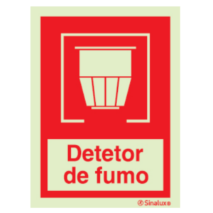 Sinal de detetor de fumo - P 05 66