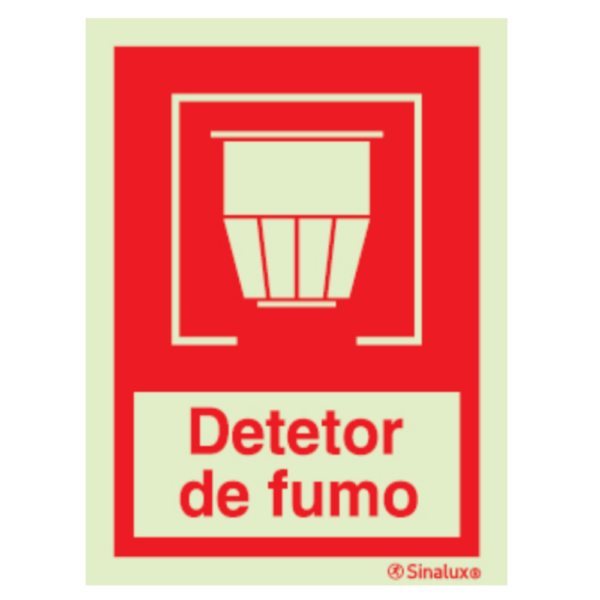 Sinal de detetor de fumo - P 05 66