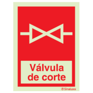 Sinal de válvula de corte - P 05 67