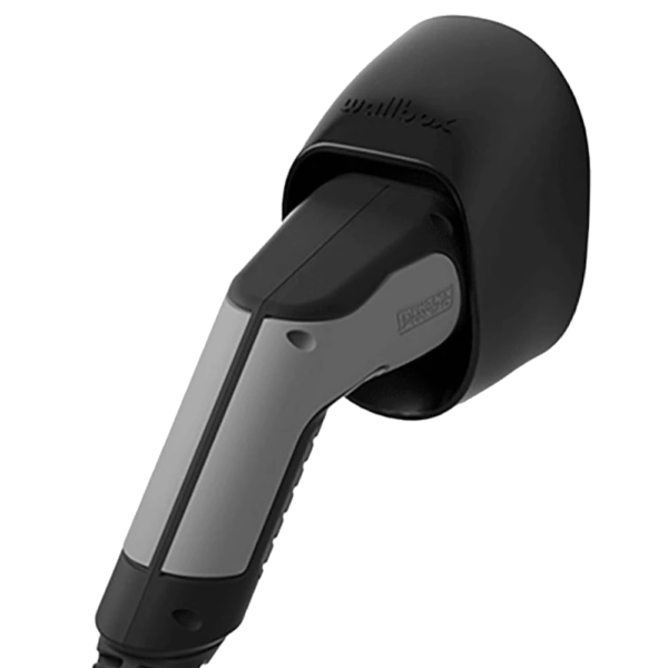 Suporte de Conector Wallbox Tipo 2 Preto - Image 2