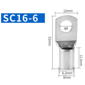 Terminal olhal SC16-6 [Pack 10 unidades]