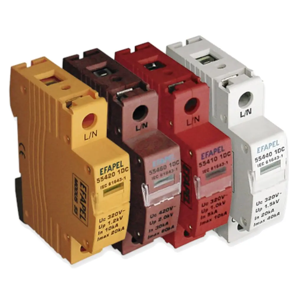 Descarregador Sobretensão 55440 1DC 1P 230-320V~ 40KA Efapel