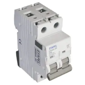Interruptor de corte Efapel 55500 2IT – 2P, 100 A, 415 V