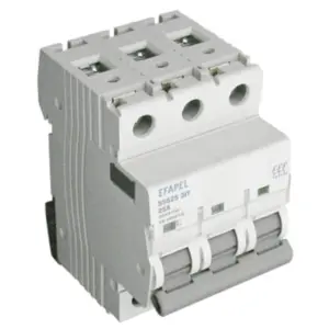 Interruptor de corte Efapel 55500 3IT – 3P, 100 A, 415 V