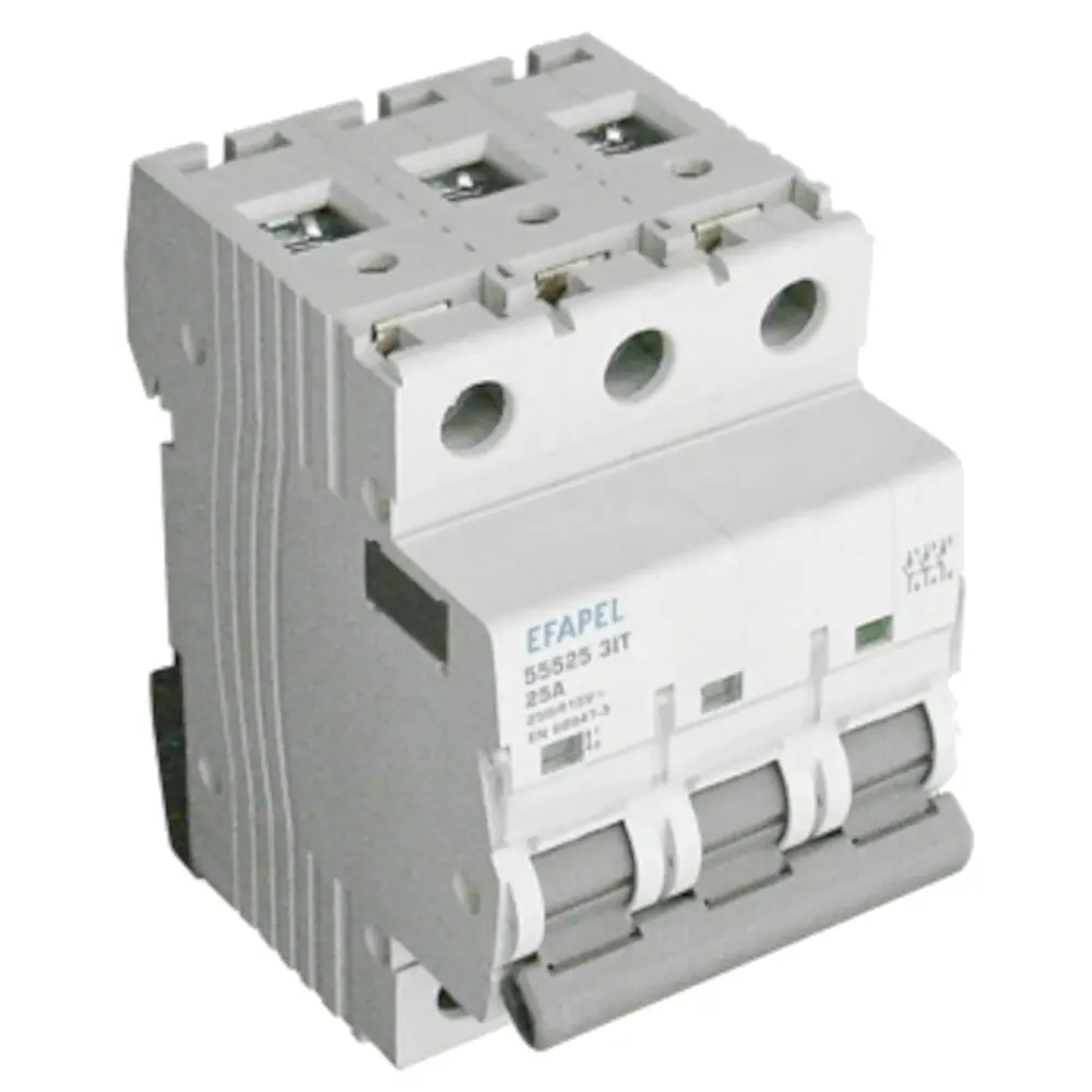 Interruptor de corte Efapel 55500 3IT – 3P, 100 A, 415 V