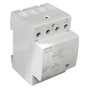 Contactor Tetrapolar 4NF 230V~ 63A 55063 4NF Efapel