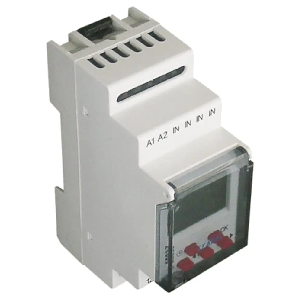 Interruptor Horário Digital / Semanal de 1 Canal 55037 Efapel