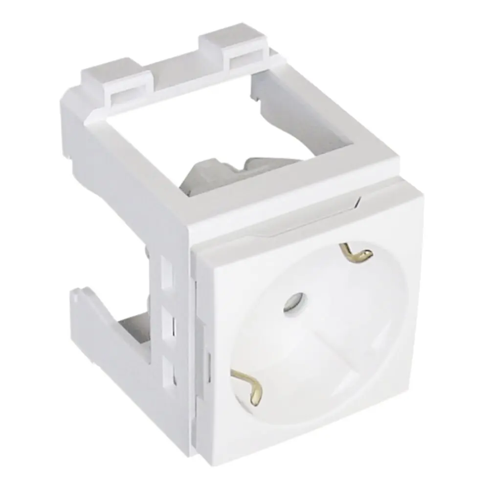 Tomada Schuko Branca 55531 CBR Efapel