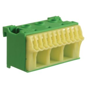 Barramento ligação rápida neutro 3x25+11x4mm² Verde