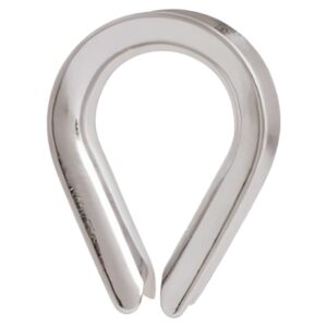 Sapatilho Alumínio p/ Cabo Aço - 4mm