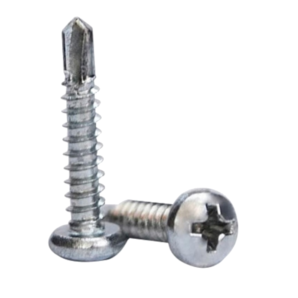 Parafuso autorroscante de cabeça queijo DIN 7504 N Ø3,5×13 mm – aço zincado, Phillips