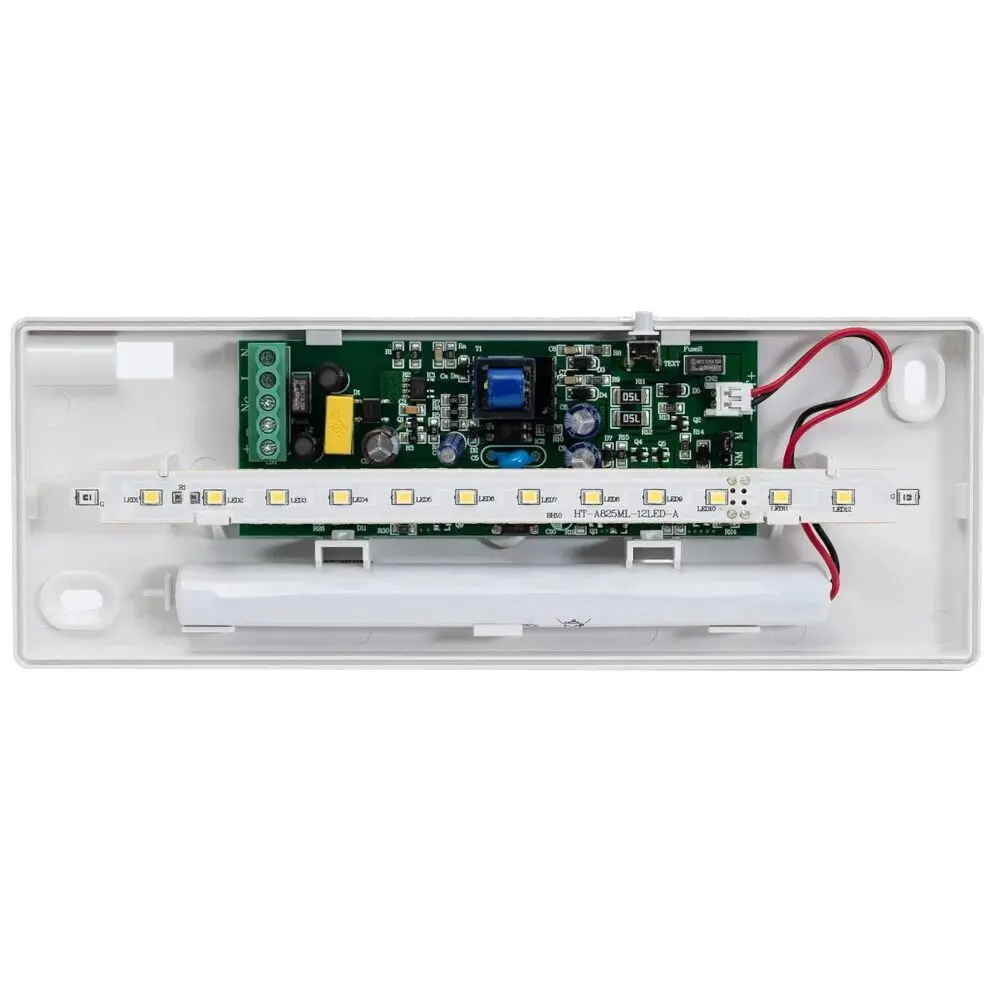 Armadura de Emergência LED 240x90x41mm Branco frio - Image 2
