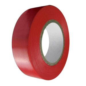 Fita Isolante PVC 19mm x 20m 3M Vermelho