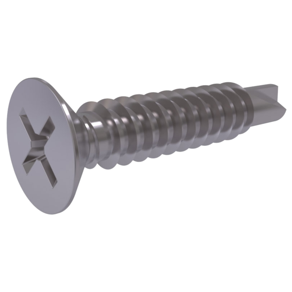 Parafuso Cabeça Embeber Autoperfurante Aço zincado Phillips 4.2X13mm