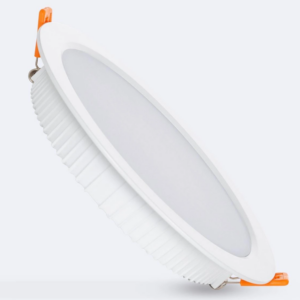 Placa LED 12W Circular Slim Lifud 4000K Solid Ø150 mm Branco Neutro