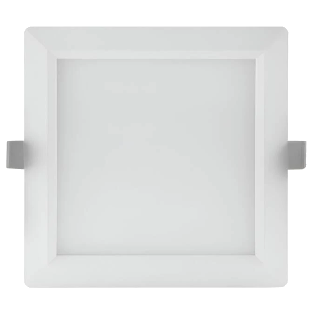 Placa LED quadrada Ledvance – corte 210×210 mm, 18 W, 1530 lm, 4000 K