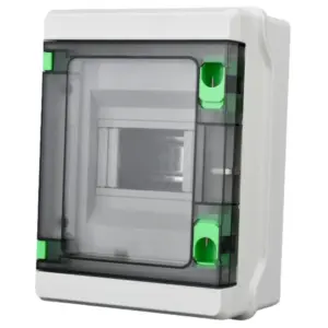 Quadro elétrico saliente estanque HA-5 – 5 módulos, 1 fila, IP65, porta fumada