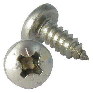 Parafuso Cabeça Cilíndrica Auto-Roscante Aço zincado Phillips Ø4x10 mm