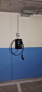 Instalação de V2C Trydan ligado à arrecadação na Amadora